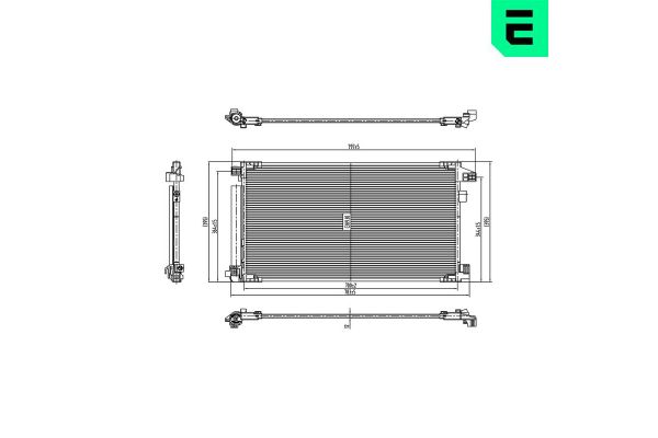 Klima Radyatörü  Toyota C-HR (X10)(10.2016->)  ERA 667501