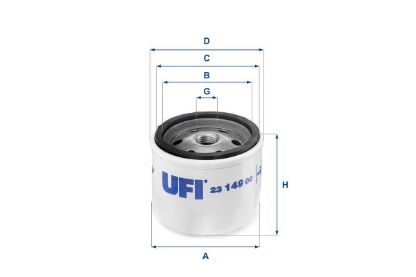 Yağ Filtresi  UFI 23.149.00