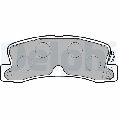 Fren Disk Balata Arka Toyota Carina (T19)(1992->)  DELPHI LP834