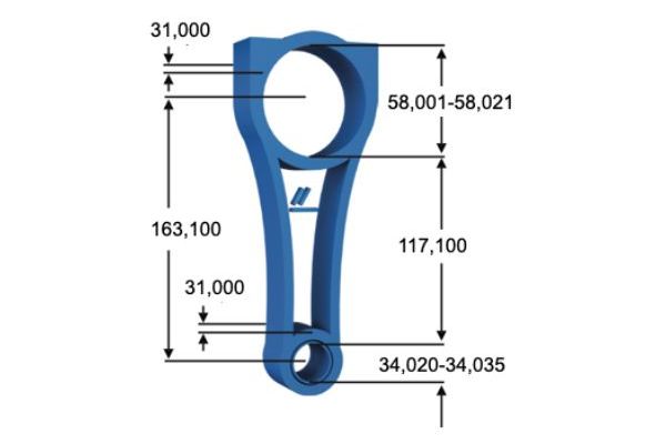 Piston Kolu  MOCA COR2808