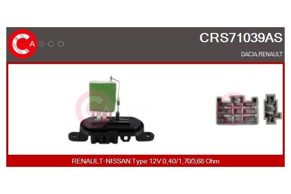 Kalorifer Rezistansı  Nissan Interstar P.Van (12.2021->)  GUA 41405