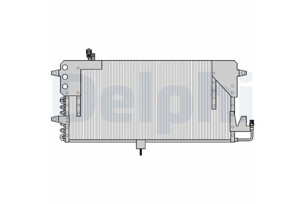 Klima Radyatörü  Volkswagen Passat (3A2)(09.1993->1996)  DELPHI TSP0225073