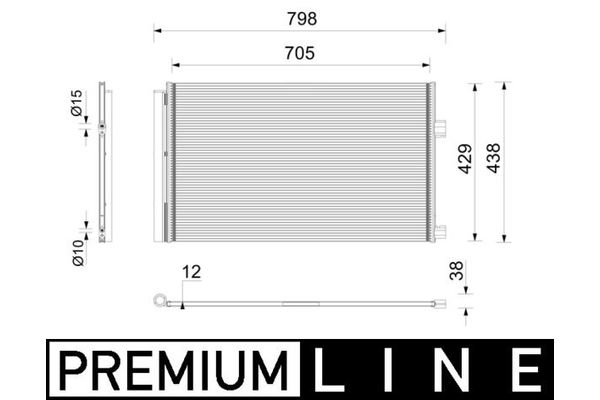 Klima Radyatörü  Renault Trafic P.Van (06.2014->)  RENAULT ORJINAL 921002166R