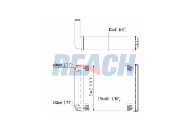 Kalorifer Radyatörü  FASE 33-617-001