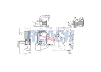 Motor Yağ Soğutucu  BSG 65-506-021  5650790 97373774