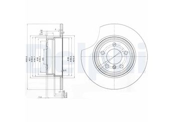 Fren Disk Ayna Arka Sağ ve Sol DELPHI BG3629  34211164911 3421 1164 911 34216765458 3421 6765 458 3421685967 3421 685 967 34216794299 34216859678