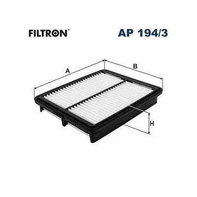 Hava Filtresi  Ssangyong XLV (2016->)  FILTRON AP 194/3