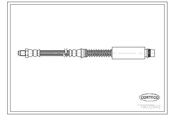 Fren Hortumu Ön Sağ veya Sol MG Rover Rover 75 (RJ)(1999->)  CAVO C901 136A