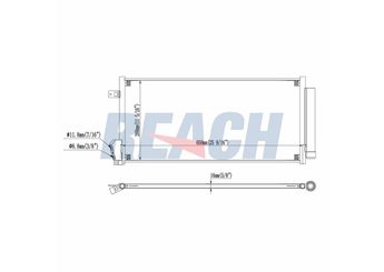 Klima Radyatörü  OPEL ORJINAL 95515037  95515037 1850226 51838048 51937924 95510682 1850282