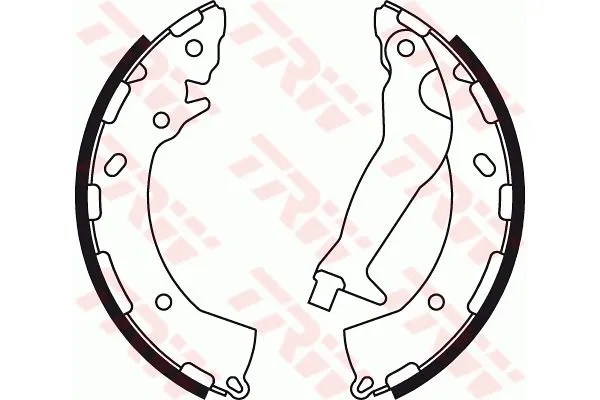 Fren Pabuçlu Balata Arka Hyundai Accent Blue (SB)(08.2011->)  MGA 54252