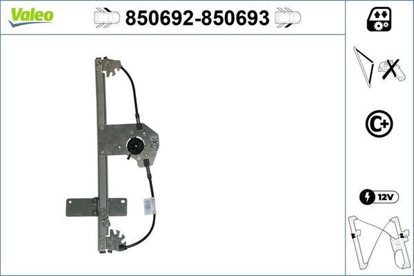 Cam Krikosu Ön Sol VALEO 850692