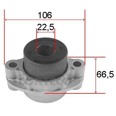 Salıncak Burcu Ön Alt Sağ veya Sol Renault R 25 (B29)(08.1983->)  WONGA 10616