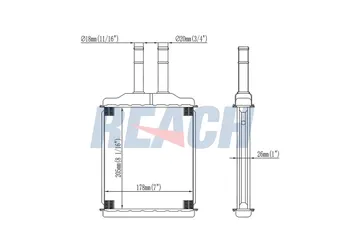 Kalorifer Radyatörü  ASPART 6HMA1016  96327370 96472174 P96327370