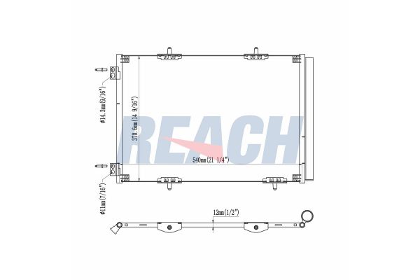 Klima Radyatörü  Opel Crossland X (2017->) / Crossland (2021->)  EUROREPAR E163371