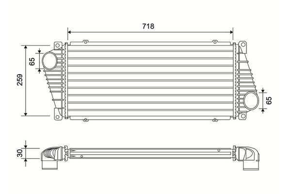 Turbo Radyatörü  VALEO 822937