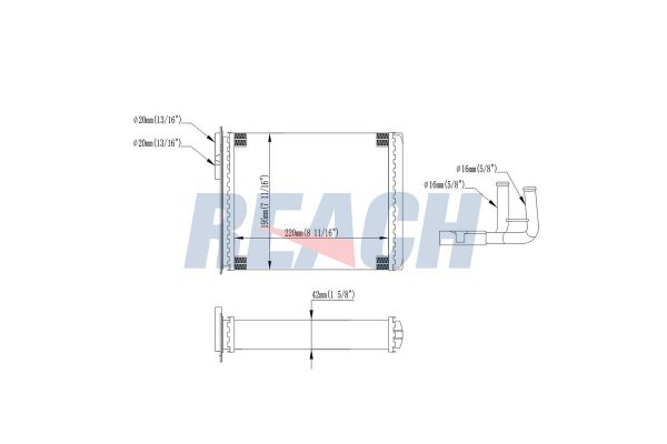 Kalorifer Radyatörü  ORİS KIV012032