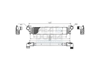 Turbo Radyatörü  ORİS 1842-4835  51887954