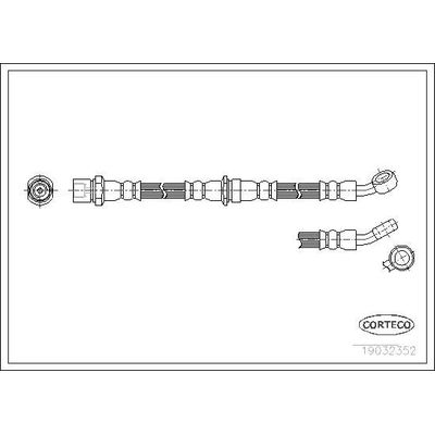 Fren Hortumu Arka Sol SVAC 74-0111