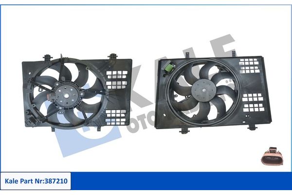 Radyatör Fan ve Motoru  MAHER 30498