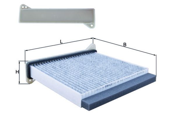 Polen Filtresi  Mitsubishi Outlander (CU0W)(2003->)  MAHLE LAK 485