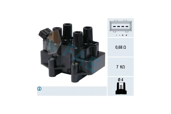 Ateşleme Bobini  Opel Astra F Cabriolet (1993->)  FAE 80223