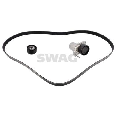 Vantilatör Kayış Seti  Renault Master III Kamyonet / Şasi - Çift Kabin (06.2010->)  SWAG 33 10 9224