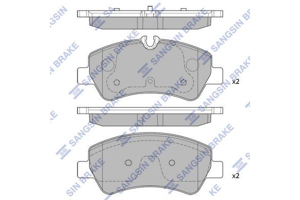 Fren Disk Balata Arka SANGSIN SP1884