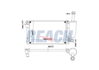 Su Radyatörü  MAHER 10429  46798741 51729379 51773190 51773191