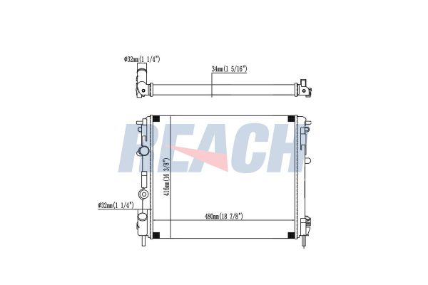 Su Radyatörü  BEHR CR 92 000S