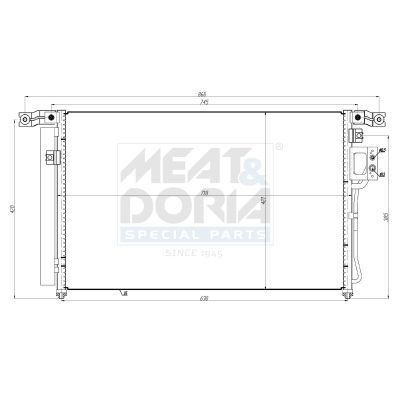 Klima Radyatörü  BOSCH 1 986 AD2 123