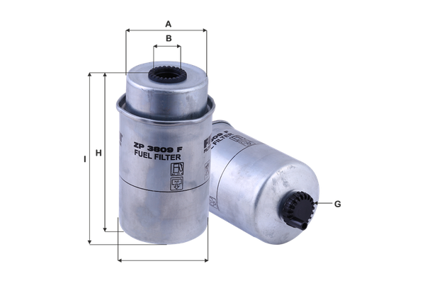 Yakıt Filtresi  FIL FILTRE ZP 3809 F