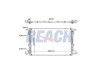 Su Radyatörü  ORİS MFI189034  8W0121251K 8W0121251J