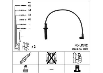 Buji Kablosu  NGK 8530  7625943 76 25 94 3 7655487 76 55 48 7