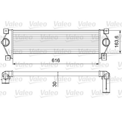 Turbo Radyatörü  Ssangyong Actyon Sports (2012->)  VALEO 818645
