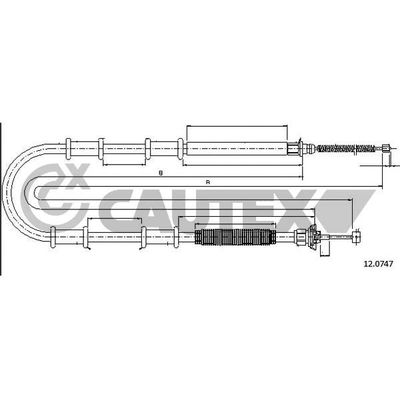 El Fren Teli Arka Sağ veya Sol OTOZONE TEL2105