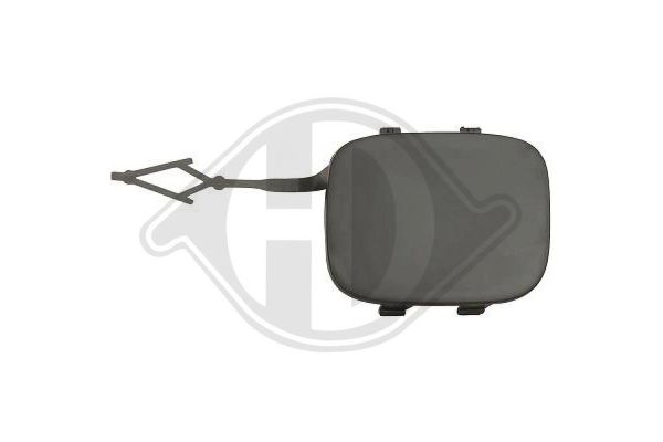 Tampon Çeki Demir Kapağı Ön Citroen C4 Cactus (2014) / C4 Cactus Makyajlı (2018)  EUROBUMP CIT07C3095