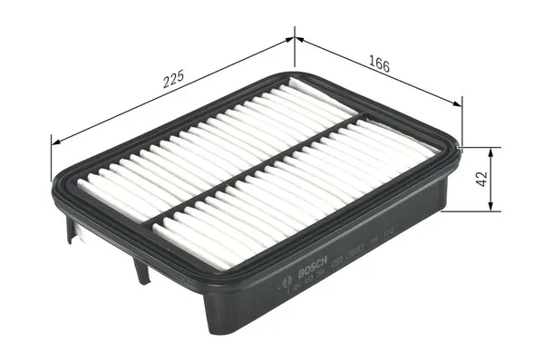 Hava Filtresi  Toyota Corolla (E11)(1997->)  BOSCH 1 457 433 784