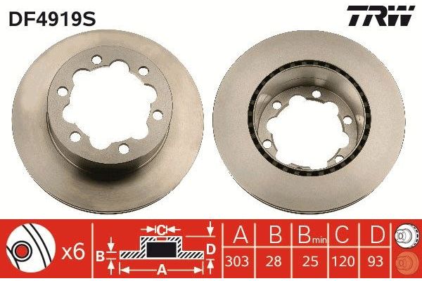 Fren Disk Ayna Arka Sağ ve Sol AP M2044V