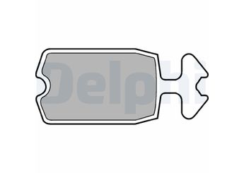 Fren Disk Balata Ön DELPHI LP100  1M5434279A 5434279 5441968 5441971 75516219 75516220 95542661 95551761 95653061 96653061 BNL4515902 GBP527 GBP596