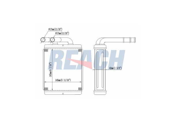 Kalorifer Radyatörü  KRAFTVOLL 08050196