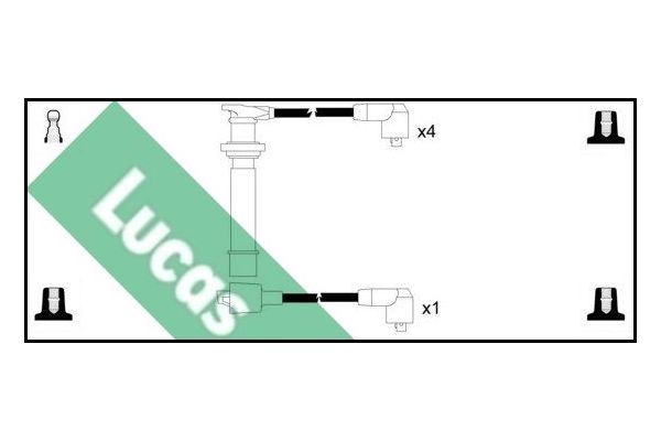 Buji Kablosu  Nissan Serena (C23M)(07.1992->)  NGK 2698