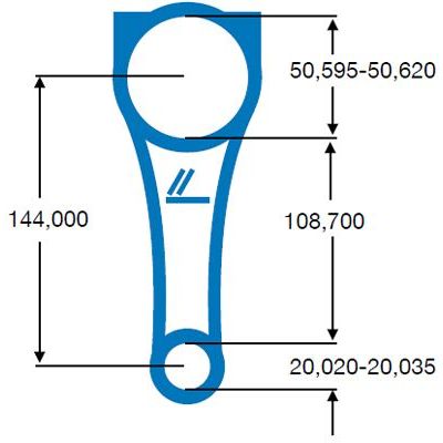 Piston Kolu  BMY 1001