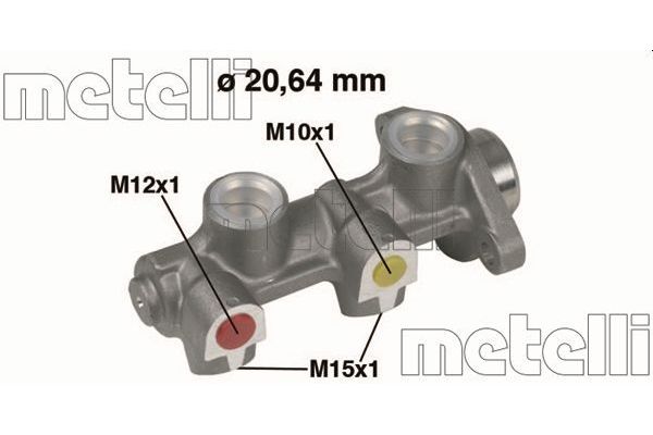 Fren Ana Merkez  Opel Vectra A (1988->)  METELLI 05-0180