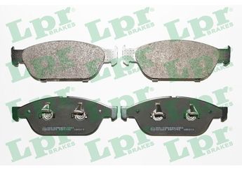 Fren Disk Balata Ön LPR 05P1743  4G0698151S 4G0698151R 4H0698151D 4H0698151G 4G0698151G 4G0698151B 4G0698151M