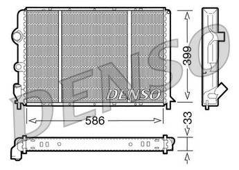 Su Radyatörü  DENSO DRM23050  7700838133 7701352605