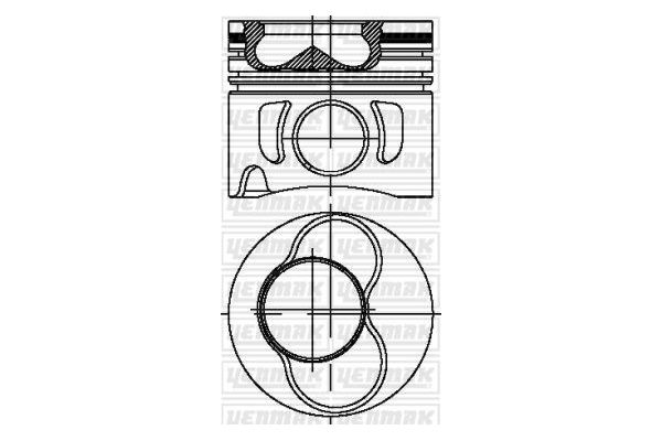 Piston (79.50MM-STD)  KING PISTON 17-7092750