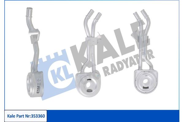 Motor Yağ Soğutucu  KALE 353360