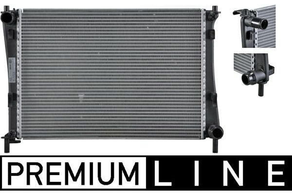 Su Radyatörü  Fiat Ducato Maxi P.Van, Geniş Hacim 35 (09.2006->)  MAHLE CR 1355 000P