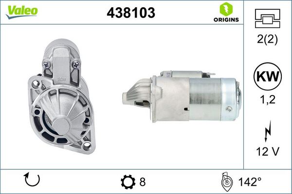 Marş Dinamosu  VALEO 438103