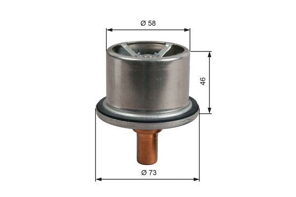 Termostat  GATES TH51287G1